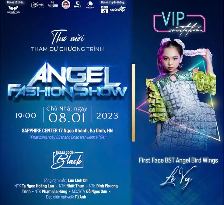 THIẾT KẾ LOGO VÀ SỰ KIỆN ANGEL FASHIONSHOW